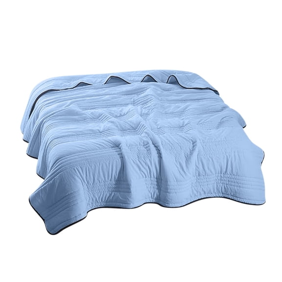 Konghyp Water Washed Cotton Summer Cool Quilt - Lightweight And Machine Washable (100Cm X 150Cm) Solid Color