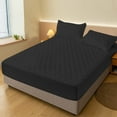 thumbnail image 1 of Konghyp Waterproof Bed Sheet Non-slip Fitted Cover Soft Fibre Mattress Protector for Great Sleep Experience, Stain Resistant, Washable and Durable, Ultimate Comfort and Flexibility, 1 of 6