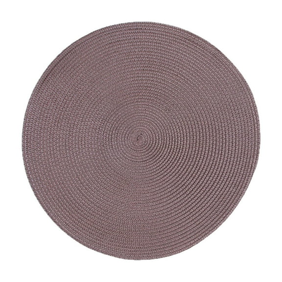 Konghyp Woven Table Mat – Oil-Proof Household Place Mat, Heat Insulation Pad, Kitchen Dining Table Pad