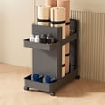 thumbnail image 1 of Konghyp Yoga Mat Storage Basket, Fitness Equipment Storage Rack, Multi-Layered Organizer for Home and Gym, Easy Assembly, Durable Plastic Design, 1 of 6