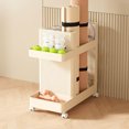 thumbnail image 1 of Konghyp Yoga Mat Storage Basket, Fitness Equipment Storage Rack, Multi-Layered Organizer for Home and Gym, Easy Assembly, Durable Plastic Design, 1 of 6