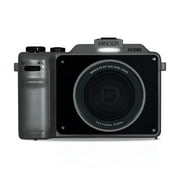 Konica Minolta MND65-GY Autofocus 18x 59 MP Digital Camera, Gray And Black