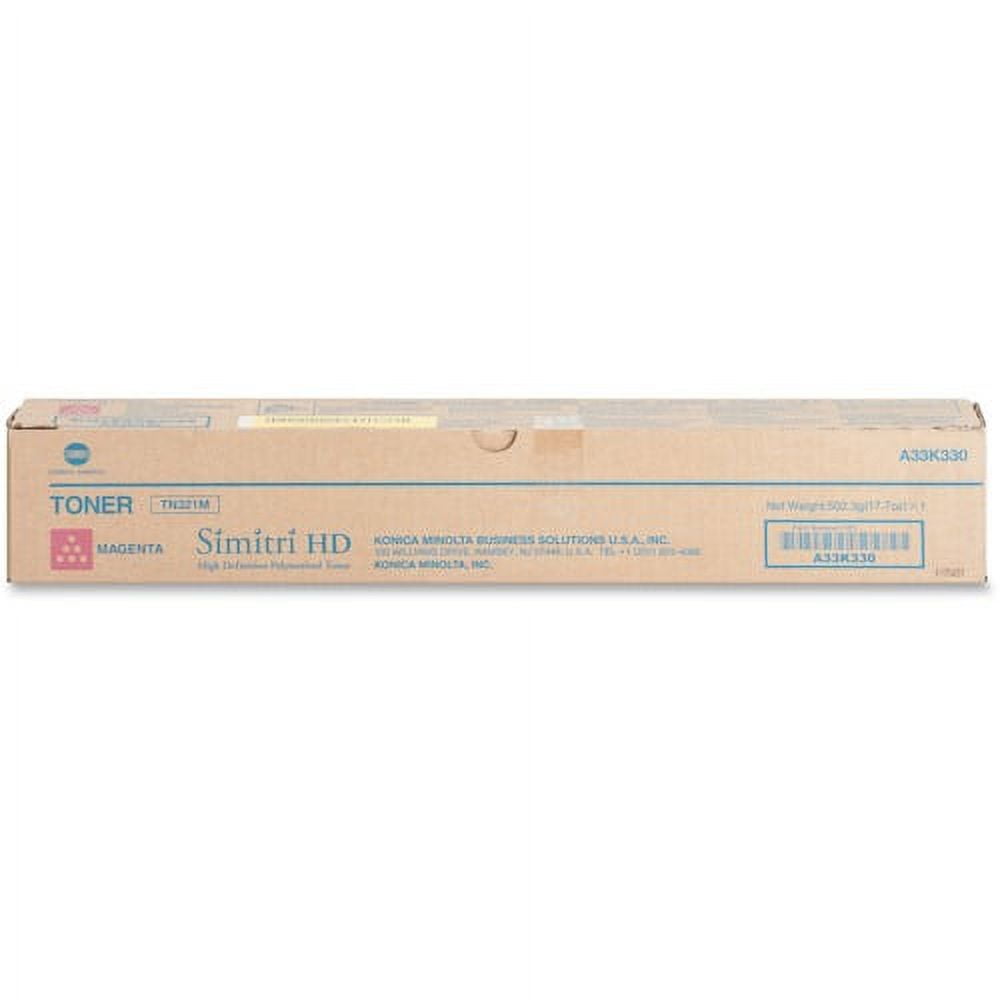 Konica Minolta Original Toner Cartridge - Laser - 25000 Pages - Magenta - 1 Each Konica Minolta Original Toner Cartridge - Laser - 25000 Pages - Magenta - 1 Each