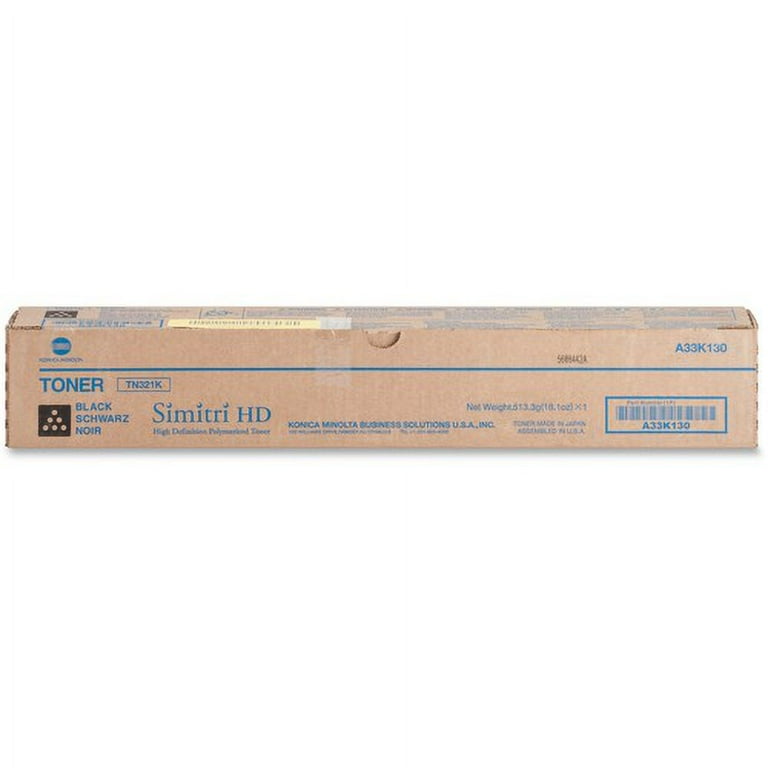 Konica Minolta Original Toner Cartridge - Laser - 27000 Pages - Black - 1 Each Konica Minolta Original Toner Cartridge - Laser - 27000 Pages - Black - 1 Each