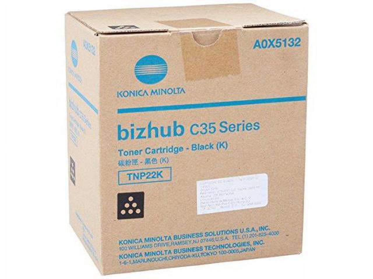 OEM Konica Minolta TN628 Black Toner – 24,000 Pages, For Bizhub C450i/C550i/C650i