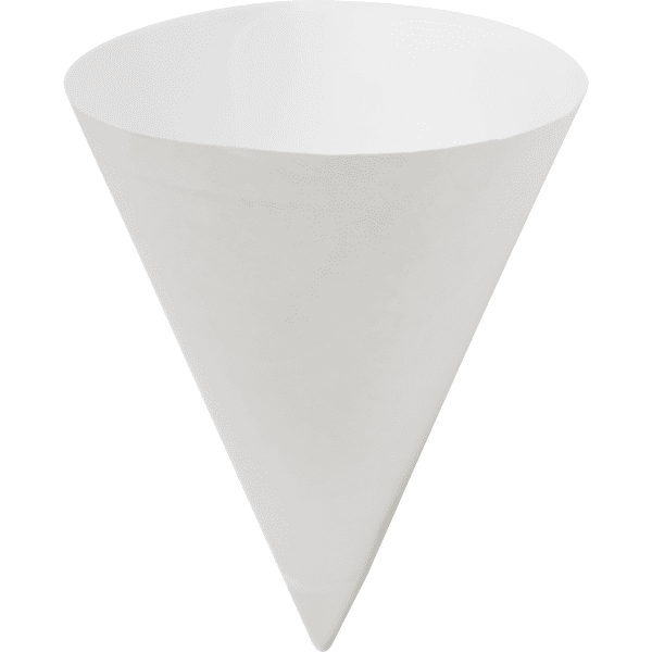 Konie Cups KCI70KSE Cone Paper Cups - White - Walmart.com