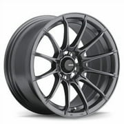 1 Konig 15x7 4X100 +35 39MG قرص بحافة عجلة رمادية غير لامعة