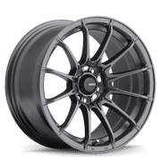 1 Konig 15x7 4X100 +35 39MG Dial In Matte Grey Wheel Rim