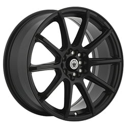 14x6 Konig 45B Control Black Wheel 4x100 (40mm)