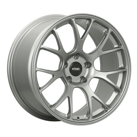 Konig Forged F1M 18X10.5 5X114.3 ET25 Ash Silver Knurled Bead