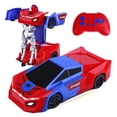 thumbnail image 1 of Konijiwa Remote Control Transformer Car with One-Button Deformation and 360° Rotation, Transform Robot RC Car for Kids 4-12 Years Old, 1 of 6