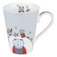 thumbnail image 1 of Konitz Mug Globetrotter Owl Porcelain 13 oz, 1 of 2