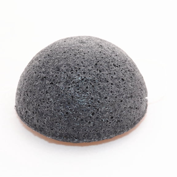 Konjac Facial Sponge Set - 100% Natural Great for Sensitive, Oily & Acne Prone Skin -Best Beauty Facial Scrub for gentle deep cleaning & exfoliation 2 Charcoal Sponges Included!