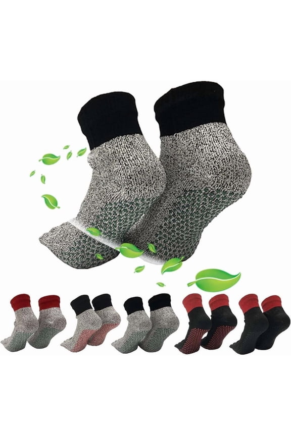 Konjoun Barefoot Socks - Konjoun Socks Outdoor, Konjoun Grounding Socks, Konjoun Toe Socks, Ankle Socks Mens