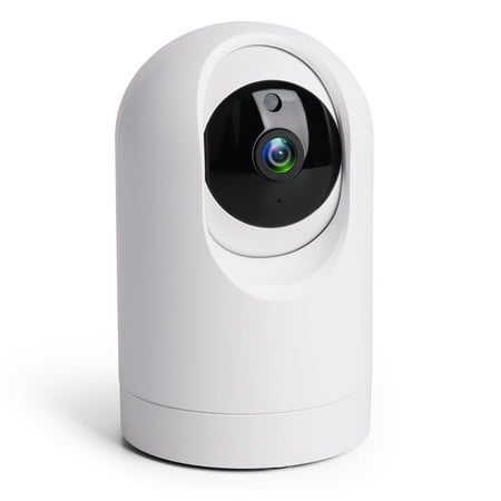 Konnek Stein Camera Dome Surveillance Cameras WiFi Home Security Systems 360 Degree Monitoring HD 1080P Motion Detection IR Night Vision App Remote Control Two-Way Audio 3 Storage SD Card Slot White