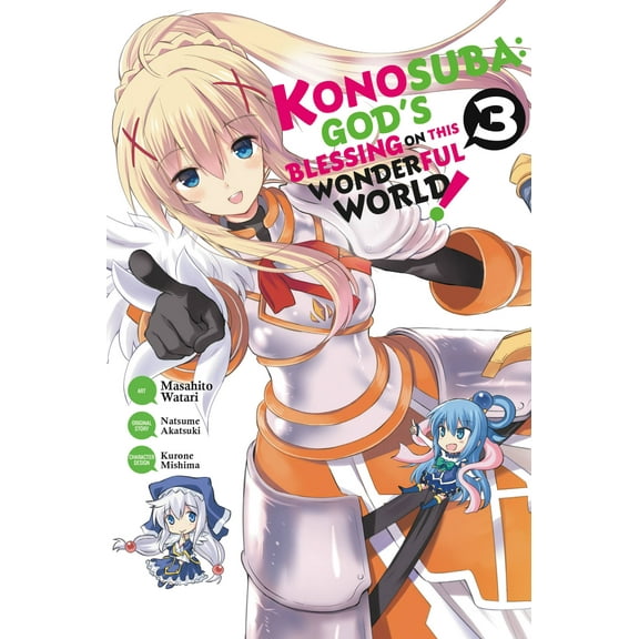 Konosuba (Manga) Konosuba: God's Blessing on This Wonderful World!, Vol. 3 (Manga), Book 3, (Paperback)