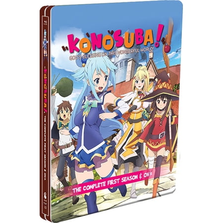 Konosuba Season 1 + OVA Steelbook Blu-ray
