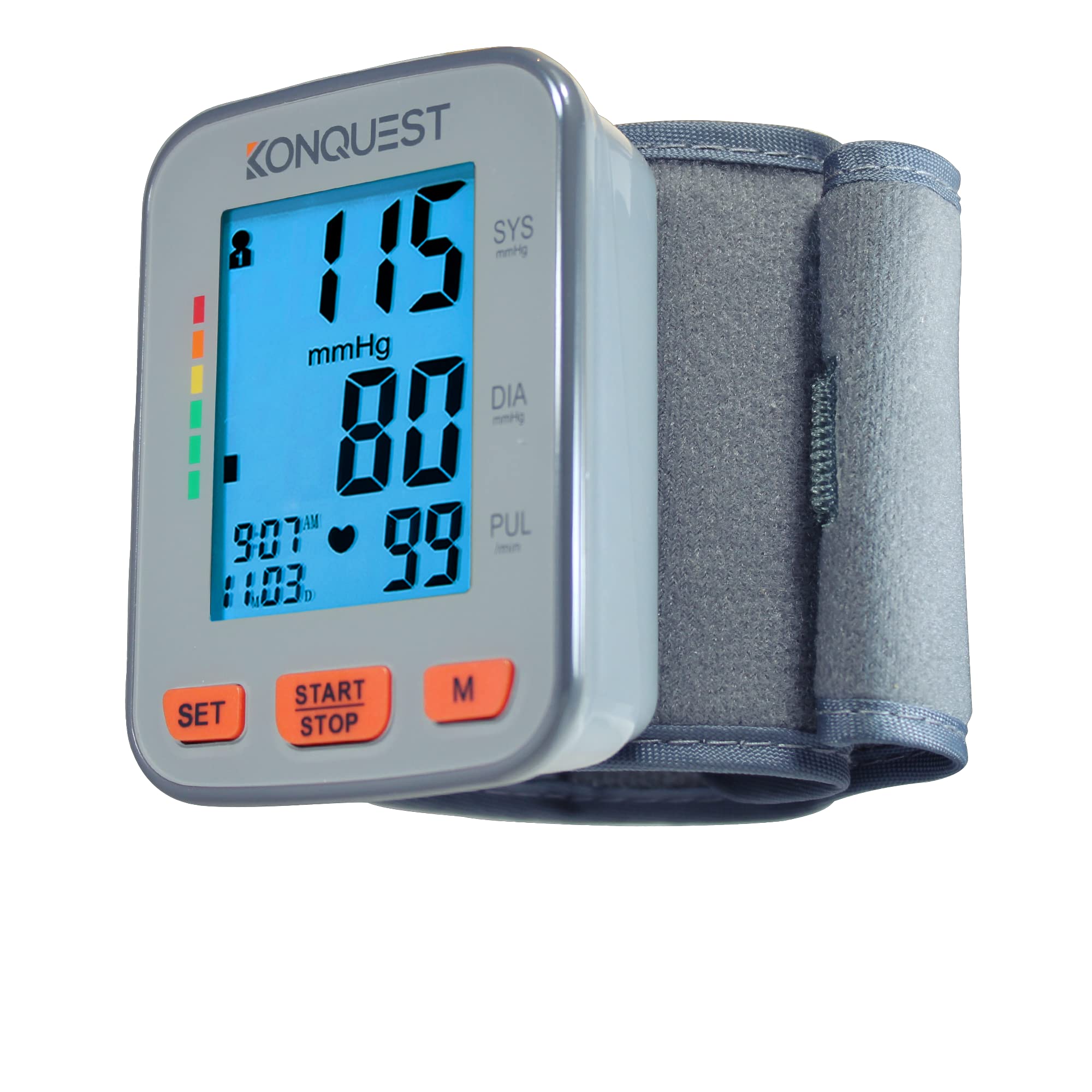 Konquest KBP2910W Automatic Wrist Blood Pressure Monitor Accurate