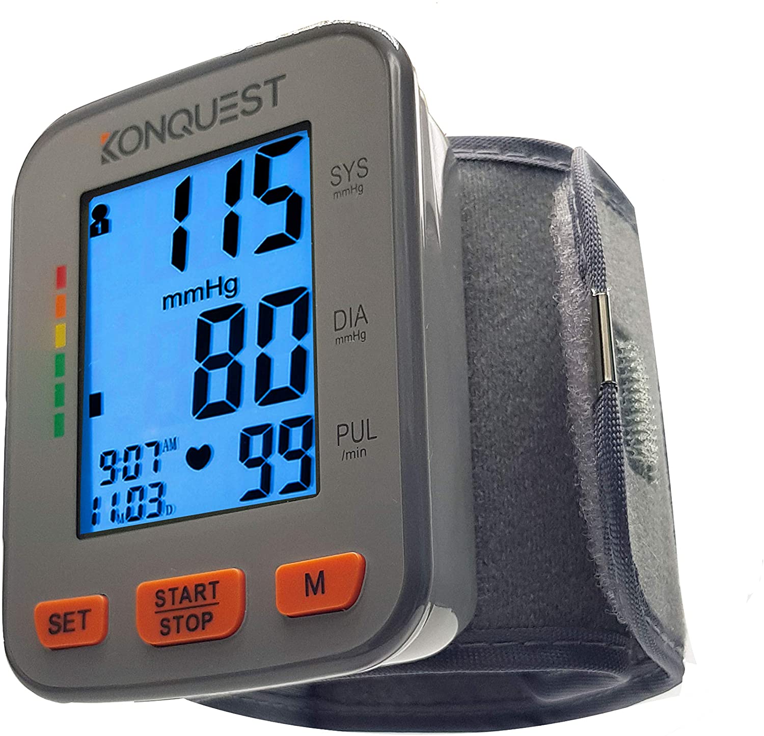 Konquest KBP2910W Automatic Wrist Blood Pressure Monitor Accurate