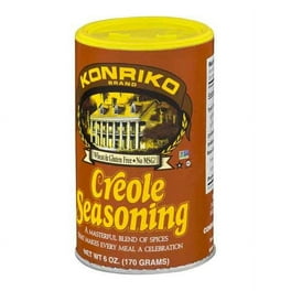 Konriko Creole Seasoning 6oz Canister Pack of 6