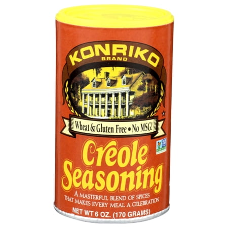 Konriko, Creole Seasoning, 6oz Canister (Pack of 6)
