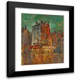 thumbnail image 1 of Konstantin Alexeevich Korovin 15x18 Black Modern Framed Museum Art Print Titled - Nocturnal Paris, 1 of 5