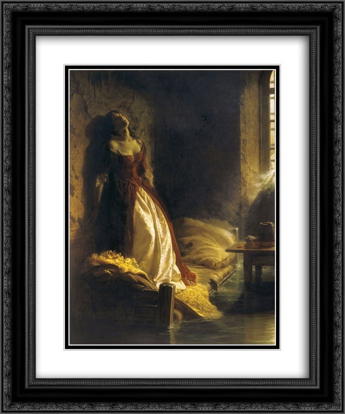 Konstantin Dmitriyevich Flavitsky 2x Matted 20x24 Black Ornate Framed ...