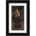 thumbnail image 1 of Konstantin Korovin 2x Matted 16x24 Black Ornate Framed Art Print 'Mistress of the House', 1 of 2