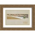 thumbnail image 1 of Konstantin Korovin 2x Matted 24x20 Gold Ornate Framed Art Print 'Sketch of?majolica', 1 of 2
