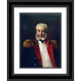 thumbnail image 1 of Konstantin Makovsky 2x Matted 20x24 Black Ornate Framed Art Print 'Portrait of Adleberg', 1 of 2