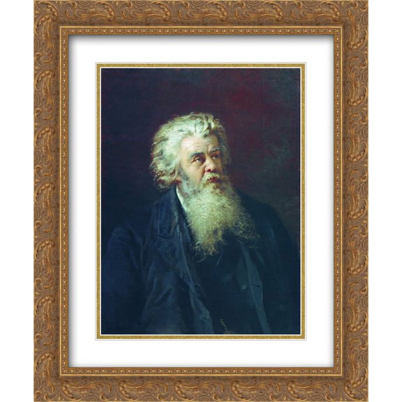 Konstantin Makovsky 2x Matted 20x24 Gold Ornate Framed Art Print 'Pavel Vyazemsky'