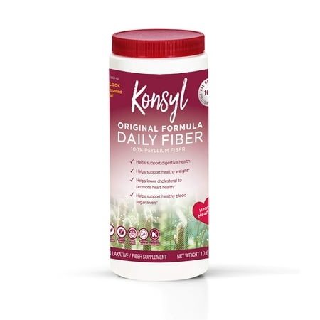 Konsyl Natural Fiber Supplement Laxative Original Sugar Free 300 g