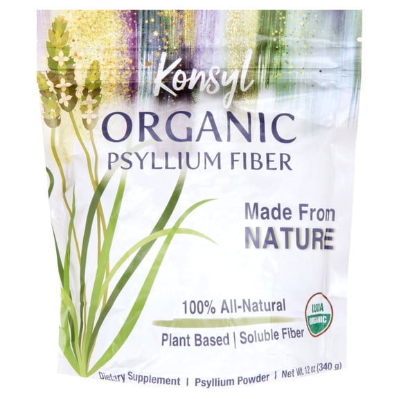 Konsyl Organic Daily Psyllium Fiber 340g