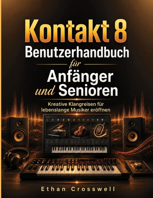 Kontakt 8 Benutzerhandbuch fÃ¼r AnfÃ¤nger und Senioren: Kreative Klangreisen fÃ¼r lebenslange Musiker erÃ¶ffnen, (Paperback)