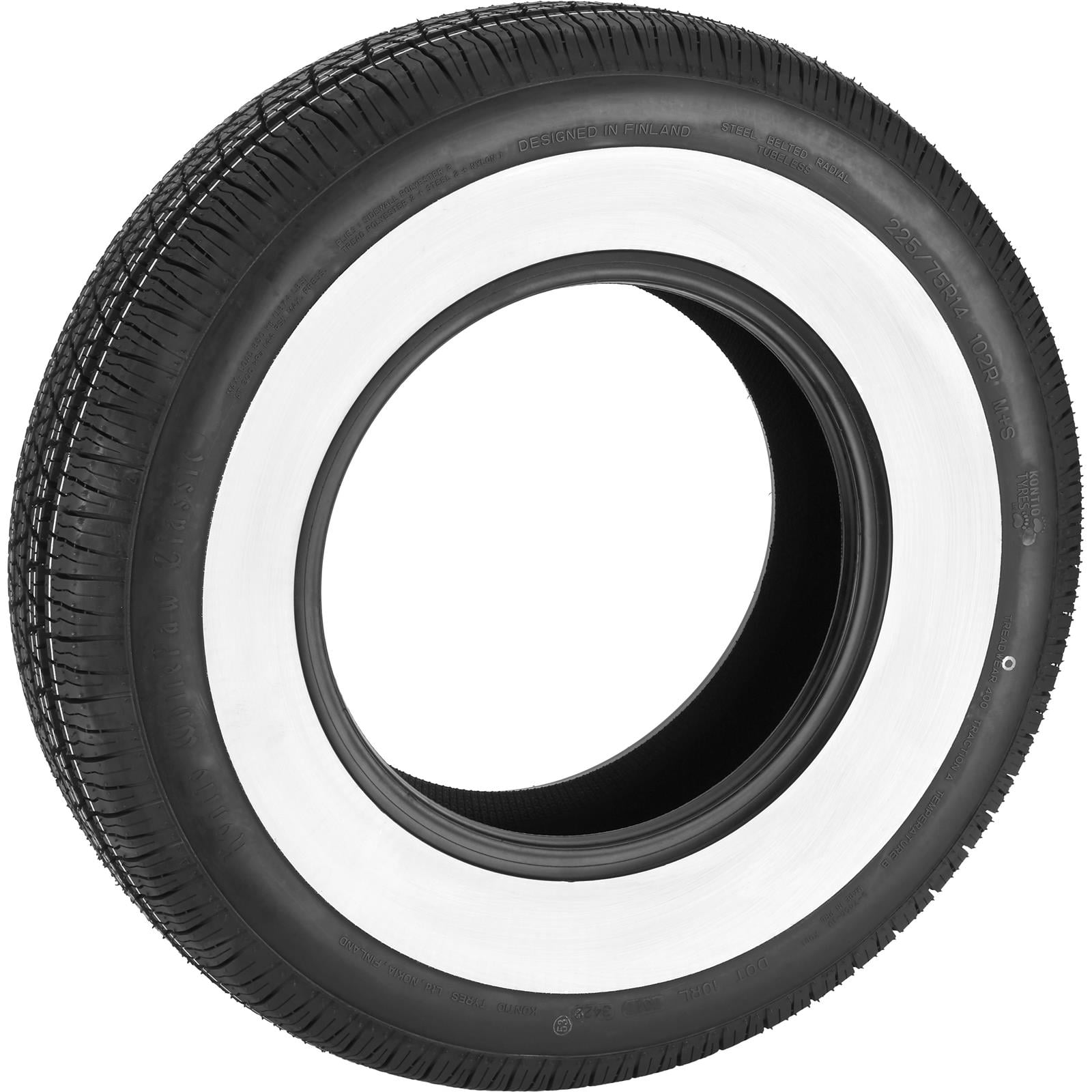 Kontio Tyres 091210KON WhitePaw Classic 225/75R14 Tire, 2.75 WW Simolary simolary.com