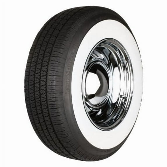 Kontio WhitePaw Classic 215/75R14 100T WW, Vintage Whitewall Tyre ...