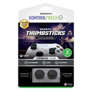 KontrolFreek Performance Thumbsticks | Clutch Edition | for Xbox One /Xbox Series X Controllers | Black/Clear