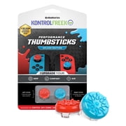KontrolFreek Splash Performance Thumbsticks for Nintendo Switch Joy-Con Controller | Concave | Blue/Red