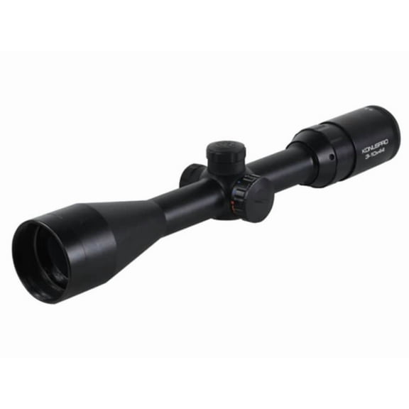 Konus Pro 3-10x44mm 275 Muzzleloading Riflescope, Dual Illuminated Blue/Red Cent