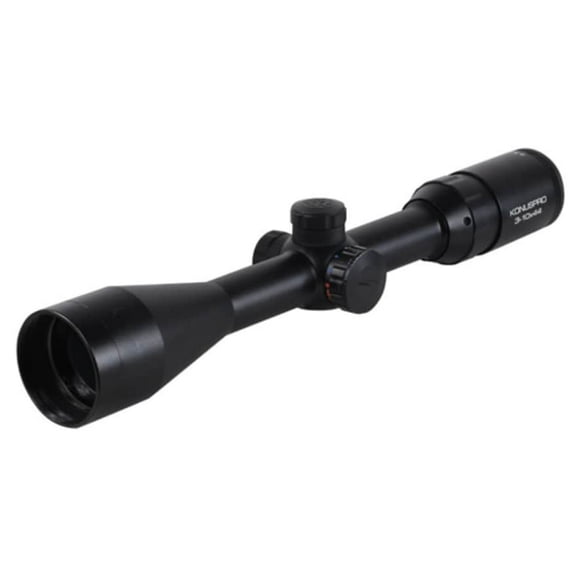 Konus Pro 3-10x44mm 275 Muzzleloading Riflescope, Dual Illuminated Blue/Red Cent