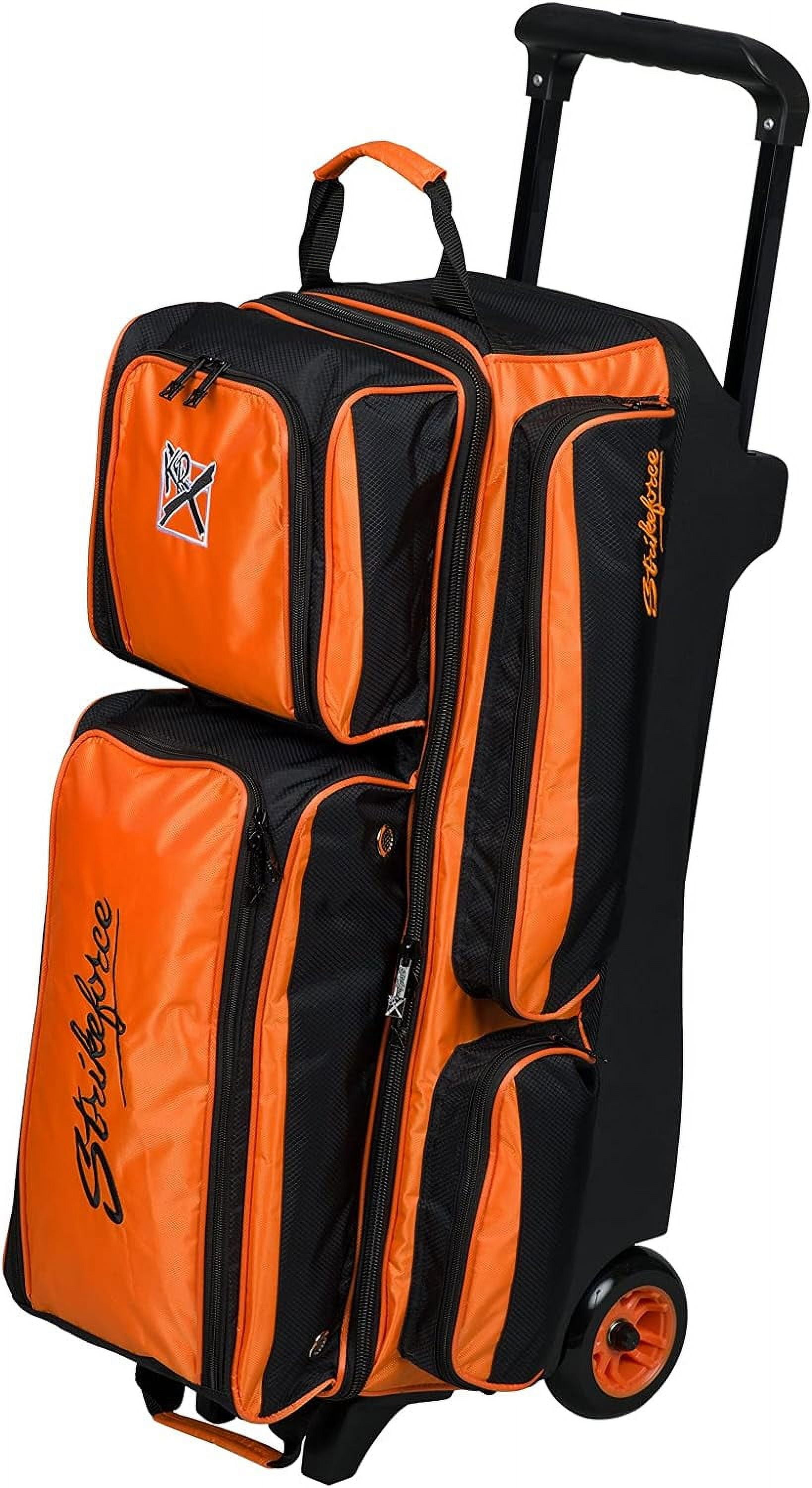 Konvoy Triple Bowling Bag - Orange/Black - Walmart.com