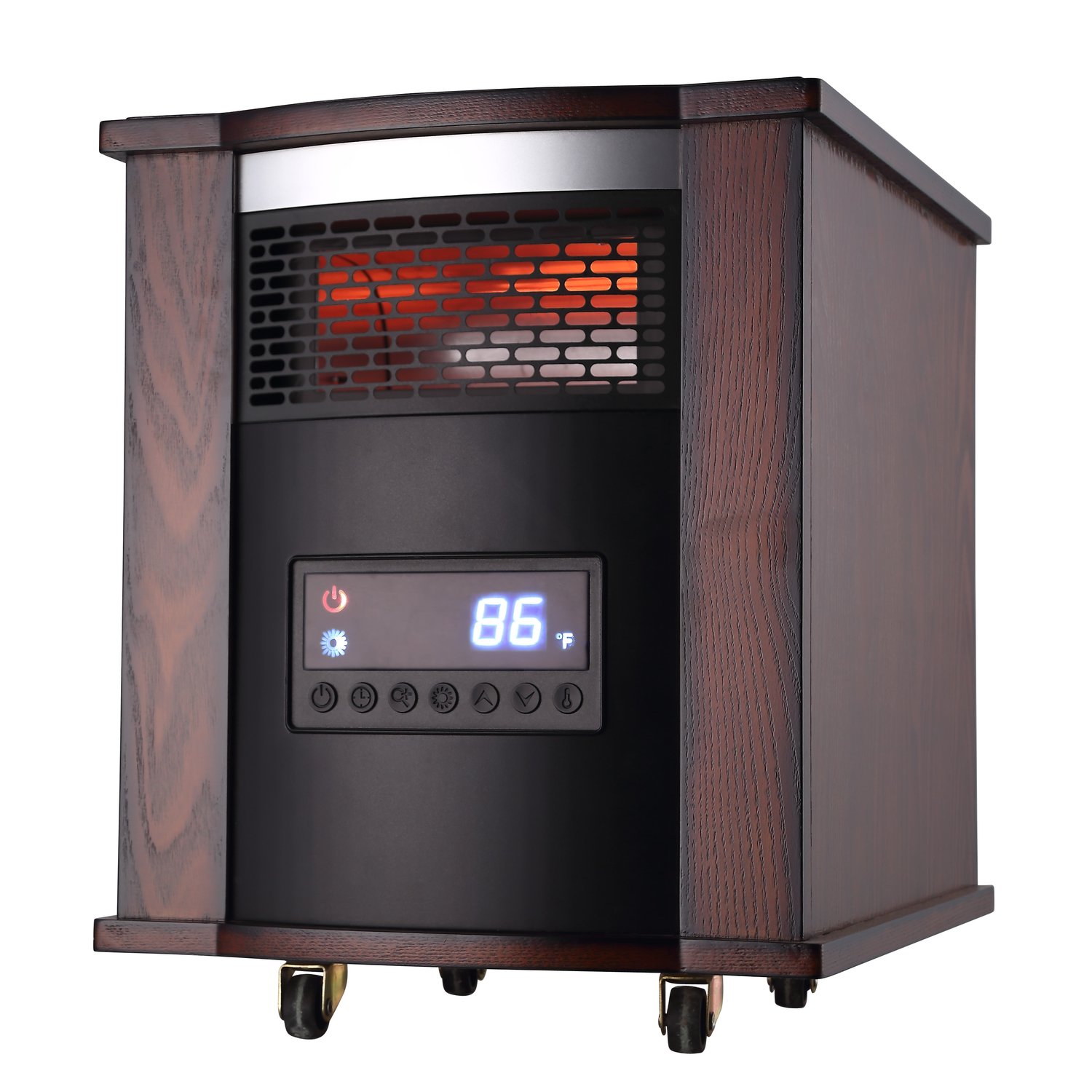 Konwin GD9315BCW-A8 1500W Electric Infrared Heater - Walmart.com