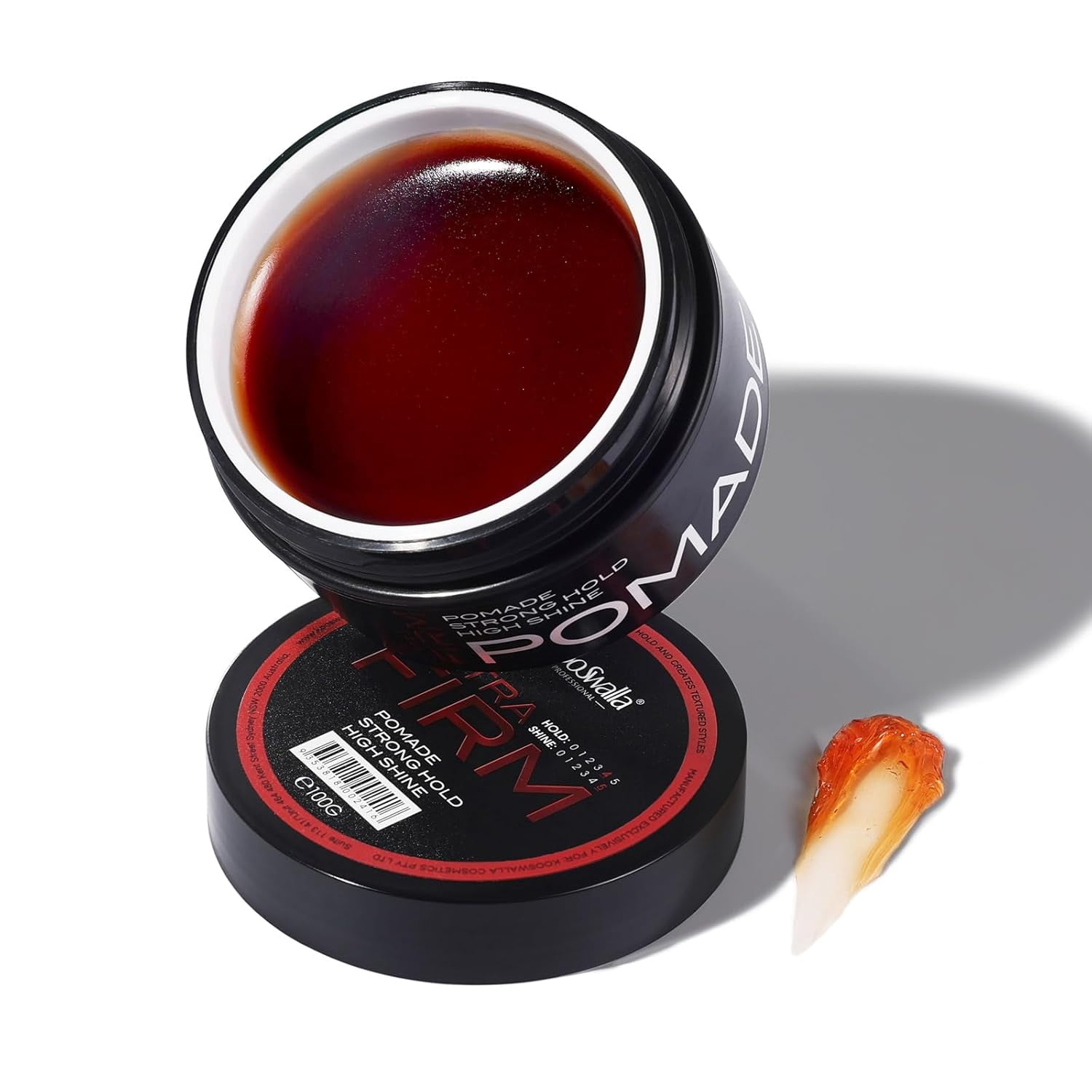 KooSwalla Hair Pomade for Men, High Shine Long Last Mens Hair Styling ...
