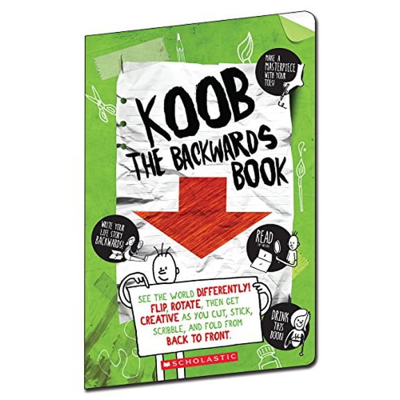 Pre-Owned Koob - The Backwards Book (Paperback) 9780545906623