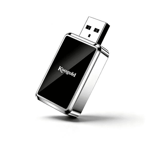 Koogold Mini Wireless CarPlay Adapter USB Dongle 5.8ghz Wifi OTA Update for iPhone to Car