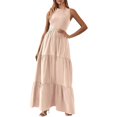 Kooidas Flash Deals Ladies' Dresses Women's Sleeveless Dresses Wedding