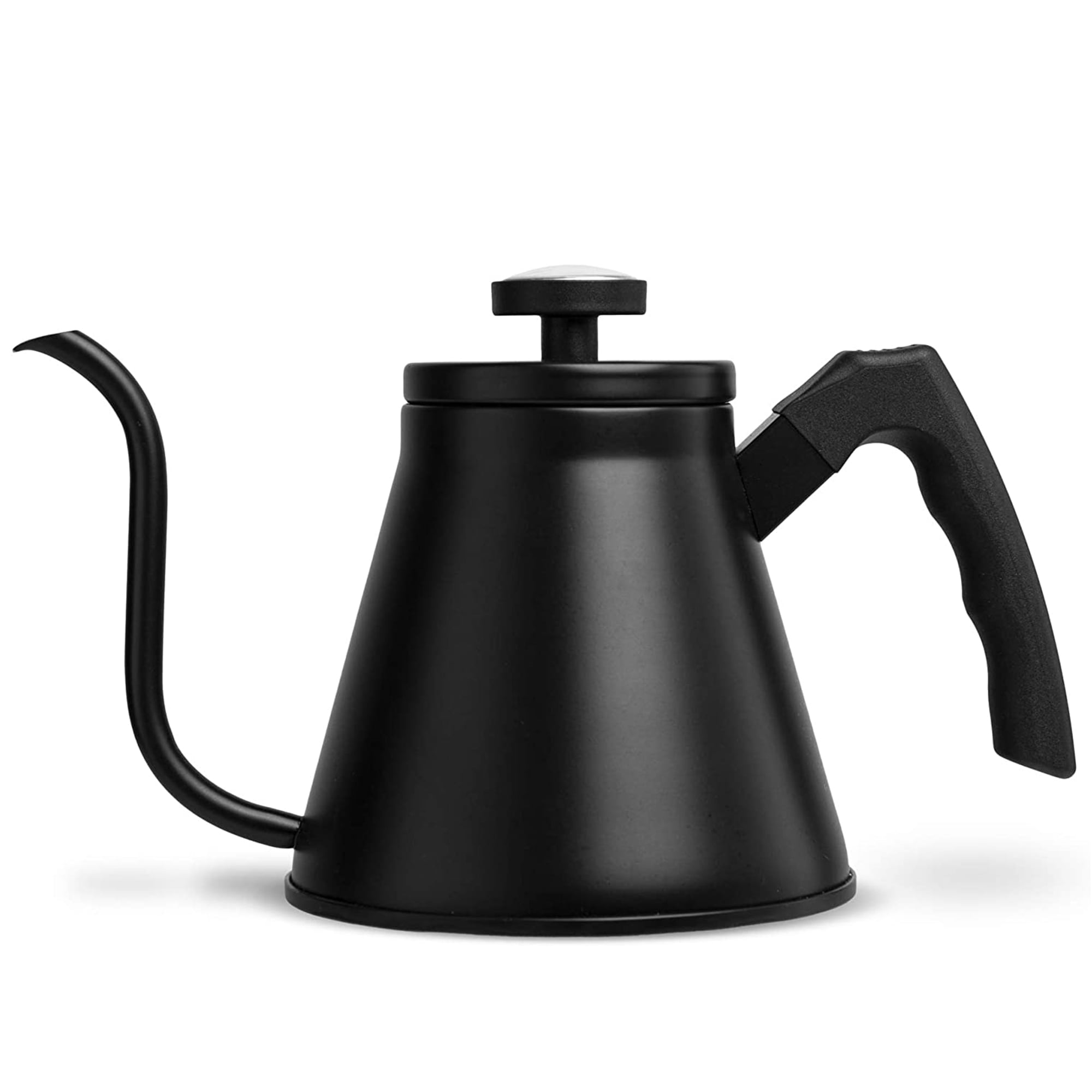 Coffee Gator Pour Over Gooseneck Kettle - Precision-Flow Spout and  Thermometer - Barista-Standard Hand Drip Tea and Coffee Kettle for  Induction and all Stovetops - 34oz 