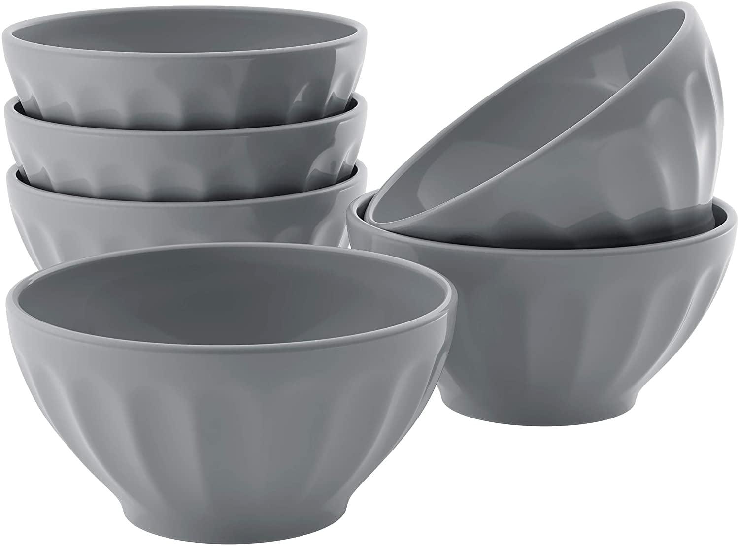 AnBnCn Large Salad Bowl Microwave Soup Bowls 60 oz, Large Ceramic Bowl for  Eating Serving Bowl for Party,8 inch White large Bowls,Set of 3