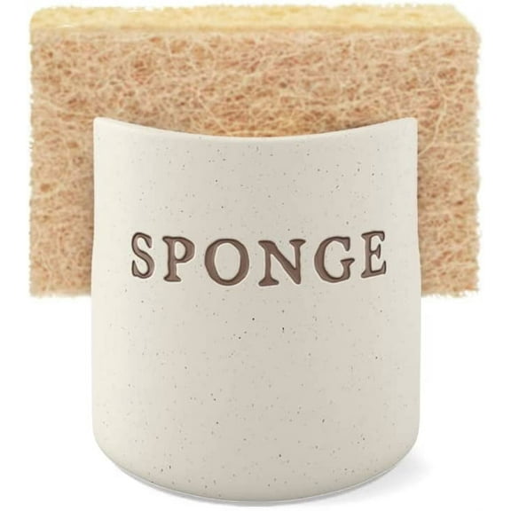 Kook Countertop Ceramic Sponge Holder