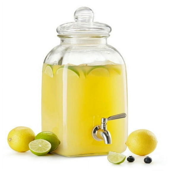 Kook Glass Drink Dispenser, 1.25 Gal